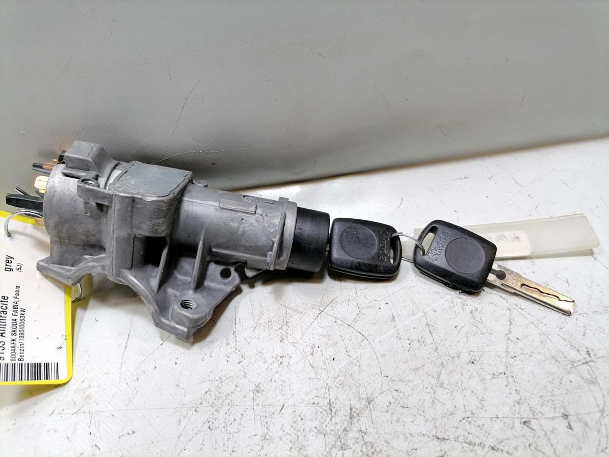 Skoda Fabia 2 original Z&uuml;ndschloss mit Schl&uuml;ssel Bj.2009